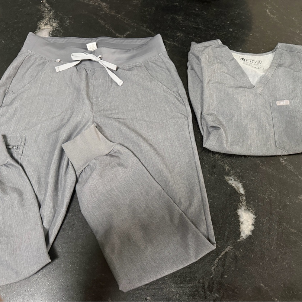 Figs scrubs size small Gray